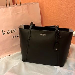 Cara Refined Grain Leather Large Tote